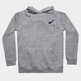 Pocket Fairy Wren Hoodie